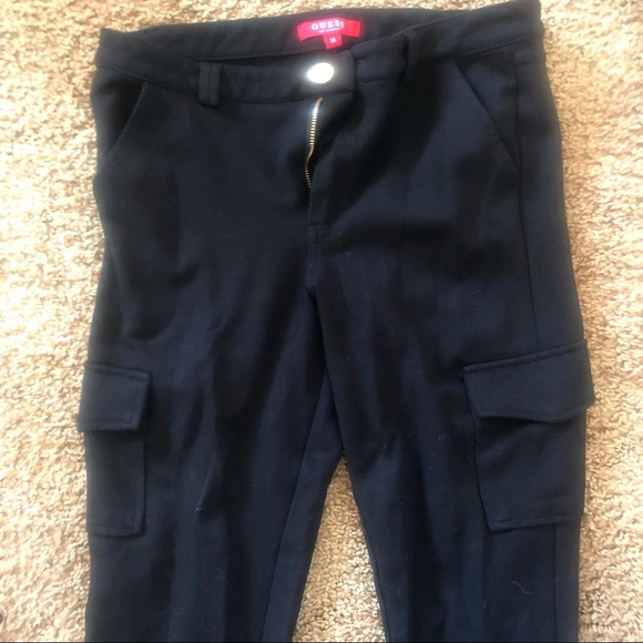 Guess Jeans Black Cargo Jeggings size M - Picture 3 of 4